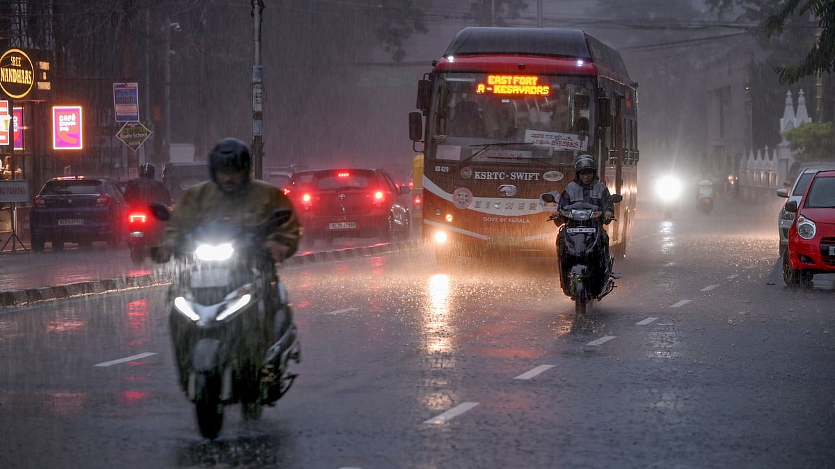 PTI : Road amid rains, Representational Image
